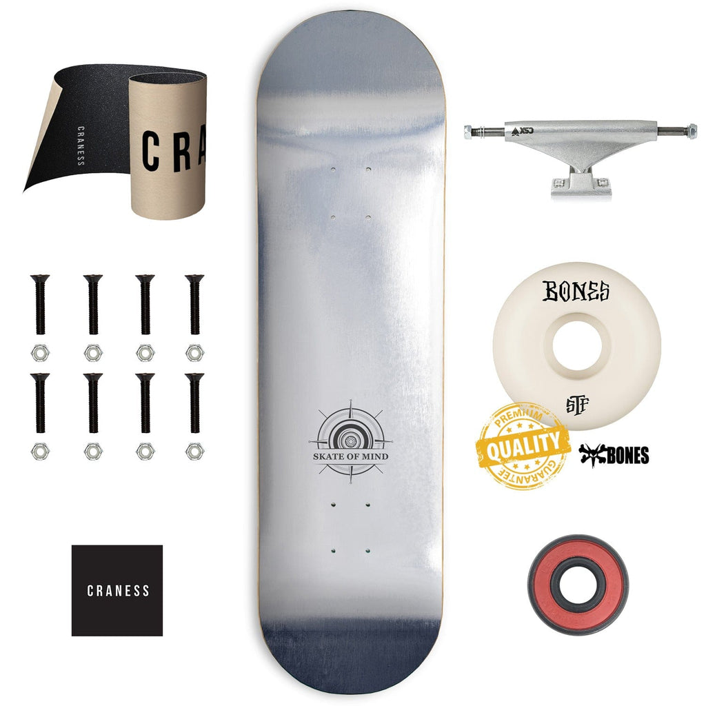 Skate Komplet Pro Skate of Mind Silver - skateshop Craness