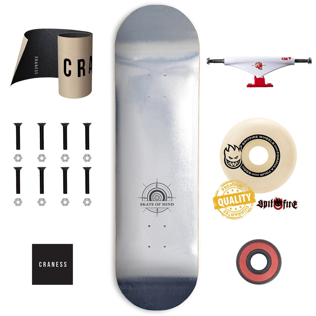 Skate Komplet Pro Skate of Mind Silver - skateshop Craness