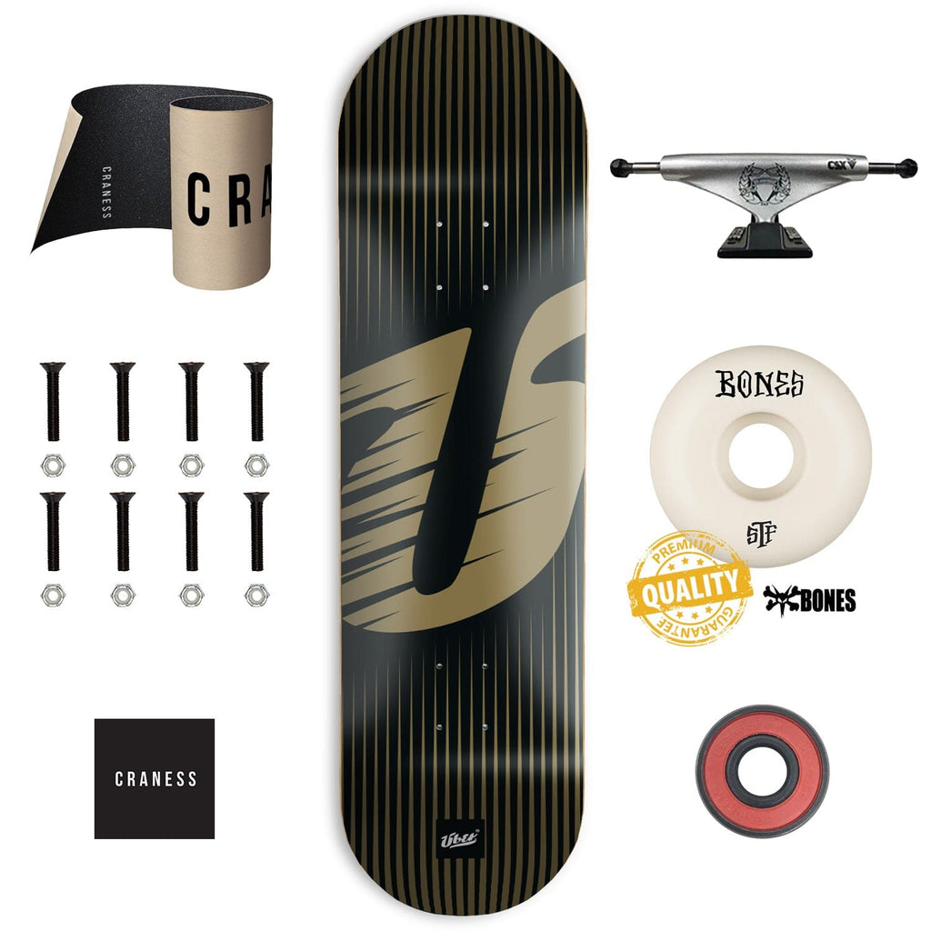 Skate Komplet Pro ÜBER Big Ü Gold - skateshop Craness