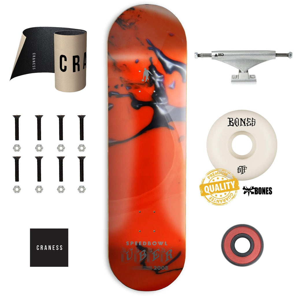 Skate Komplet Pro ÜBER Bowling Ball - skateshop Craness