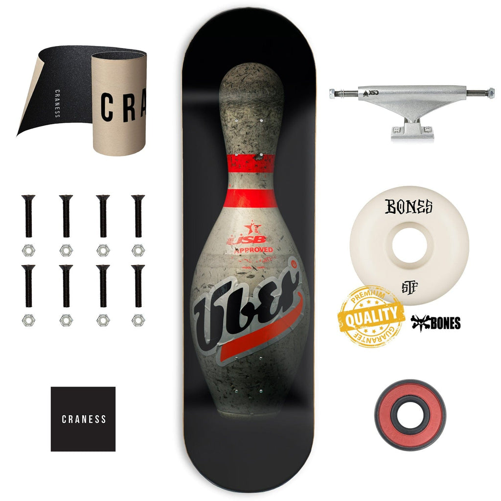 Skate Komplet Pro ÜBER Bowling Pin - skateshop Craness