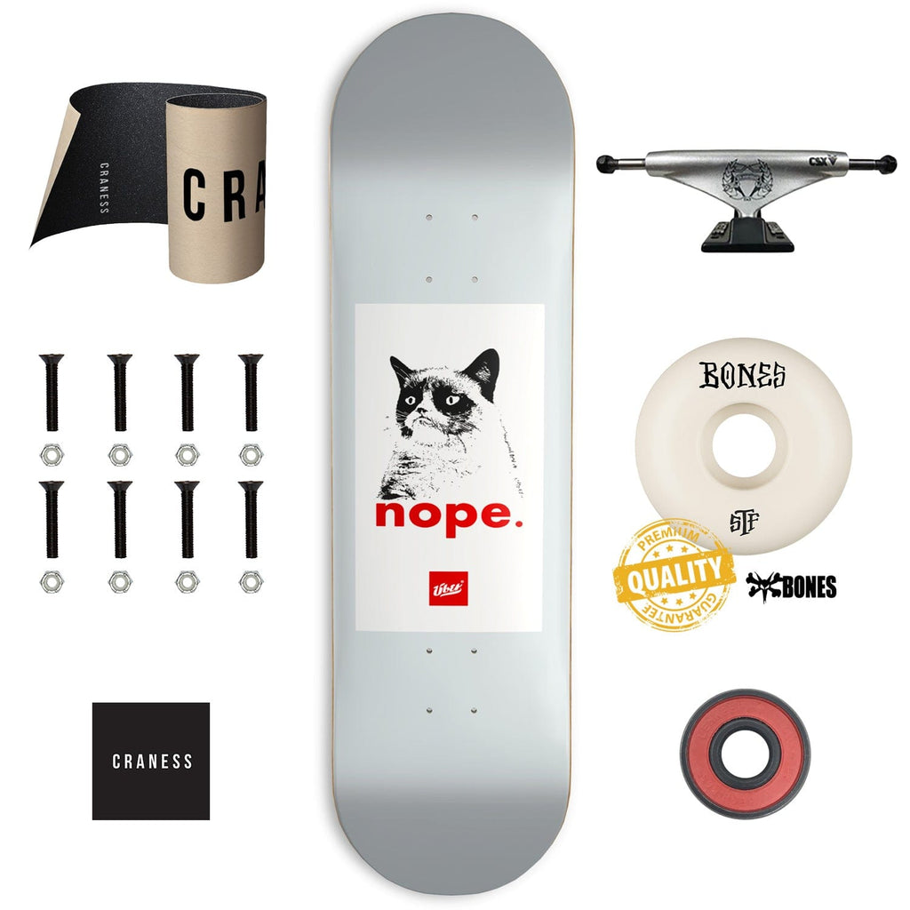 Skate Komplet Pro ÜBER Grumpy Cat Blue - skateshop Craness