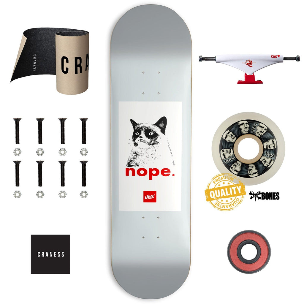 Skate Komplet Pro ÜBER Grumpy Cat Blue - skateshop Craness