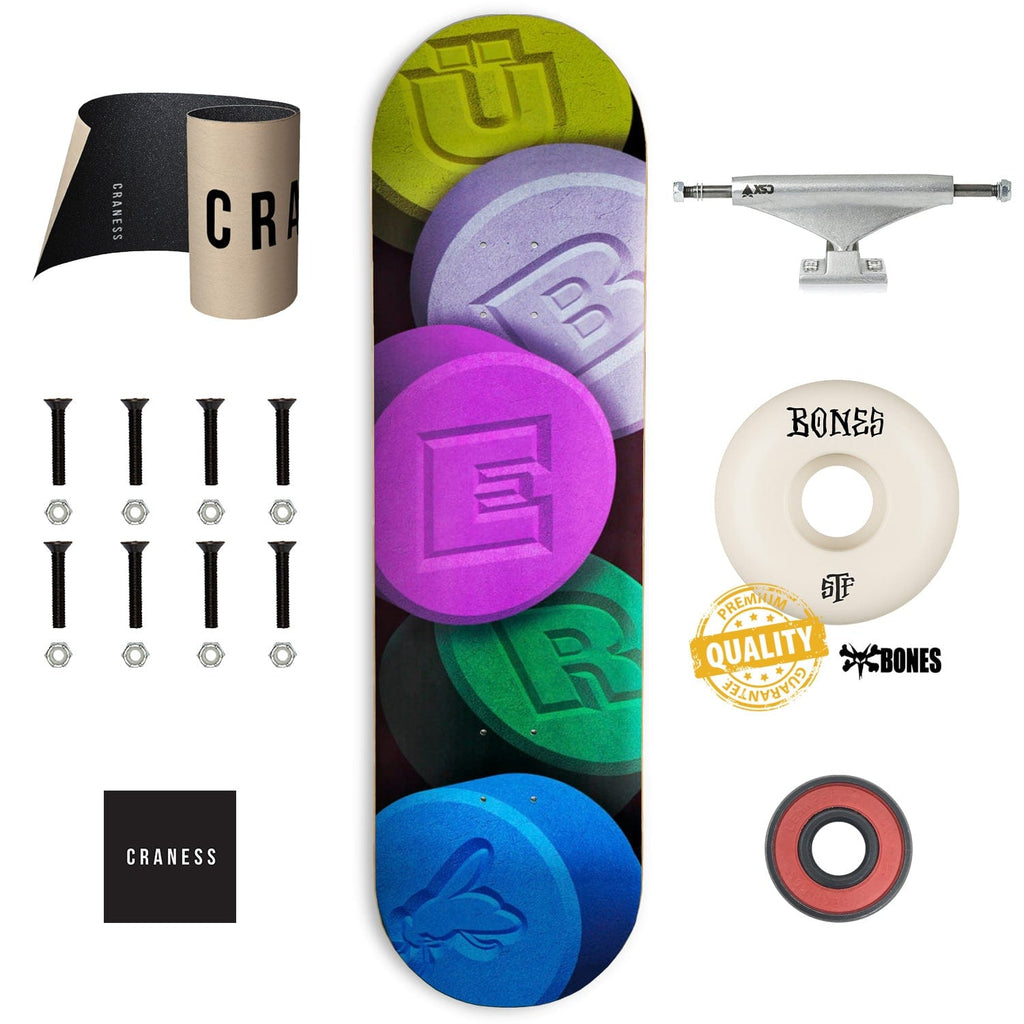Skate Komplet Pro ÜBER Painkiller - skateshop Craness