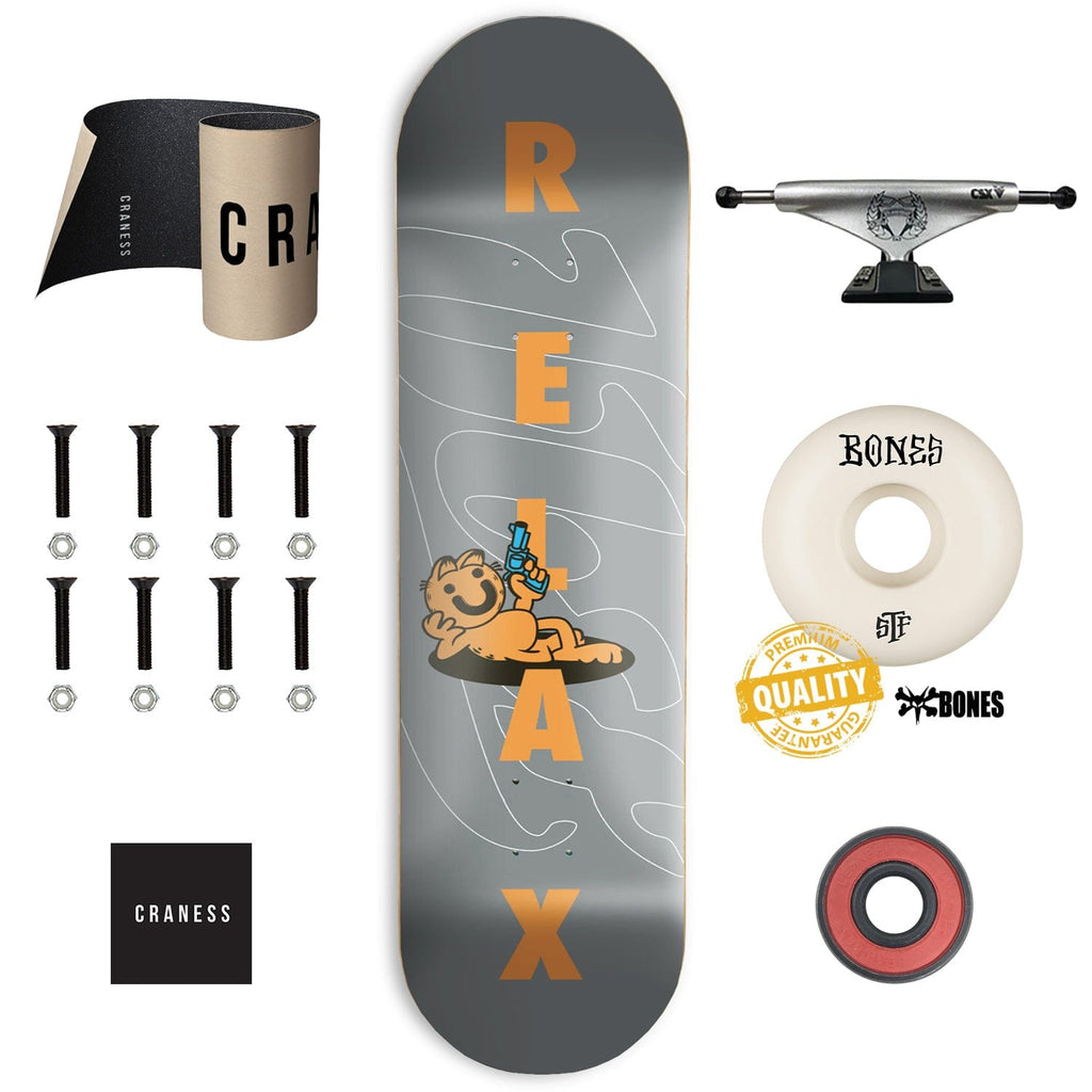 Skate Komplet Pro ÜBER Relax Orange - skateshop Craness