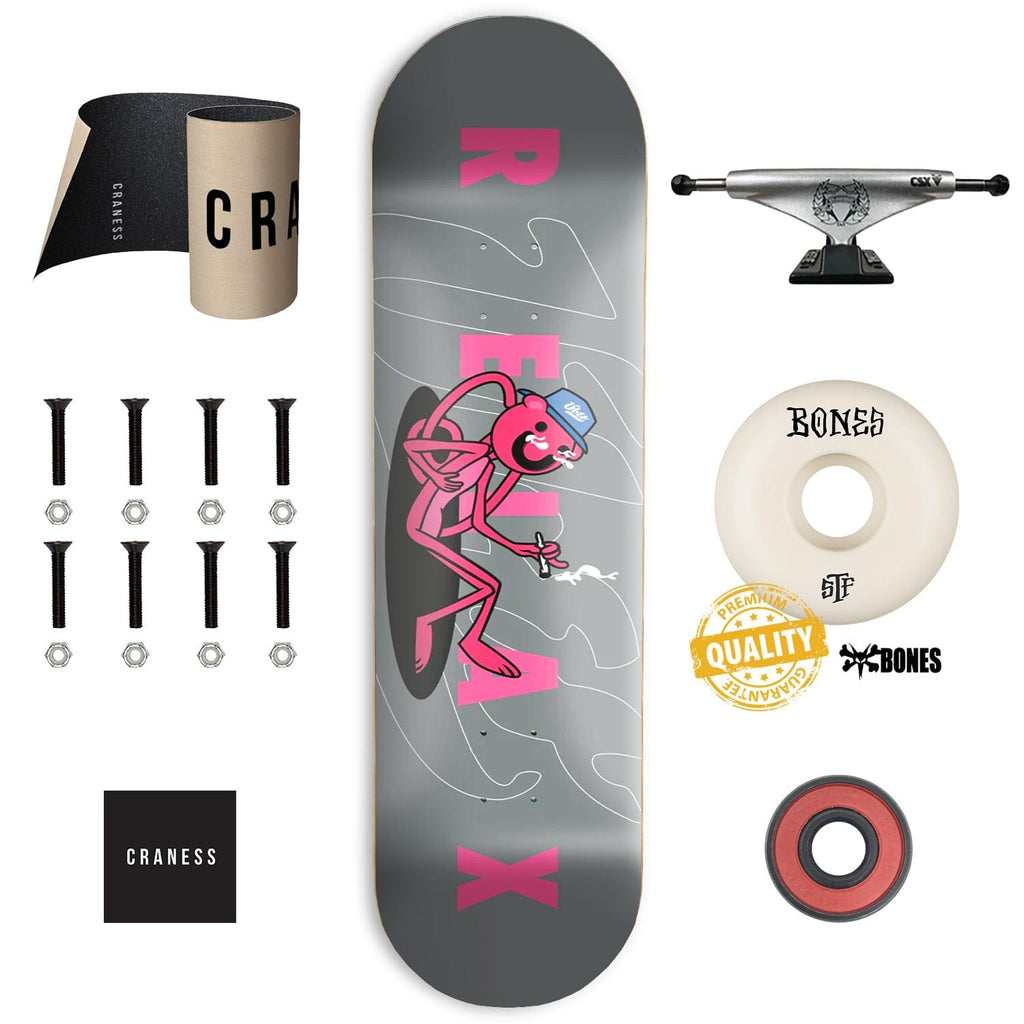 Skate Komplet Pro ÜBER Relax Pink - skateshop Craness