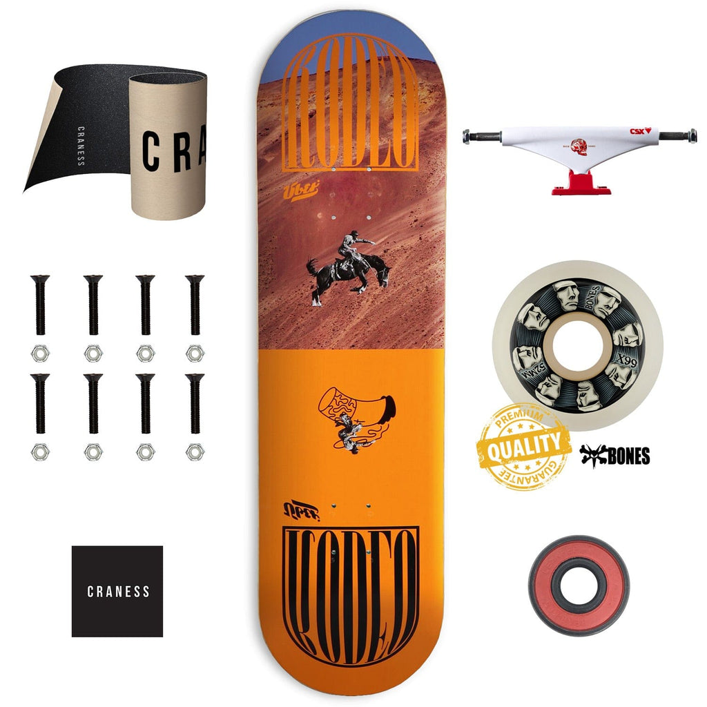 Skate Komplet Pro ÜBER Rodeo Orange - skateshop Craness