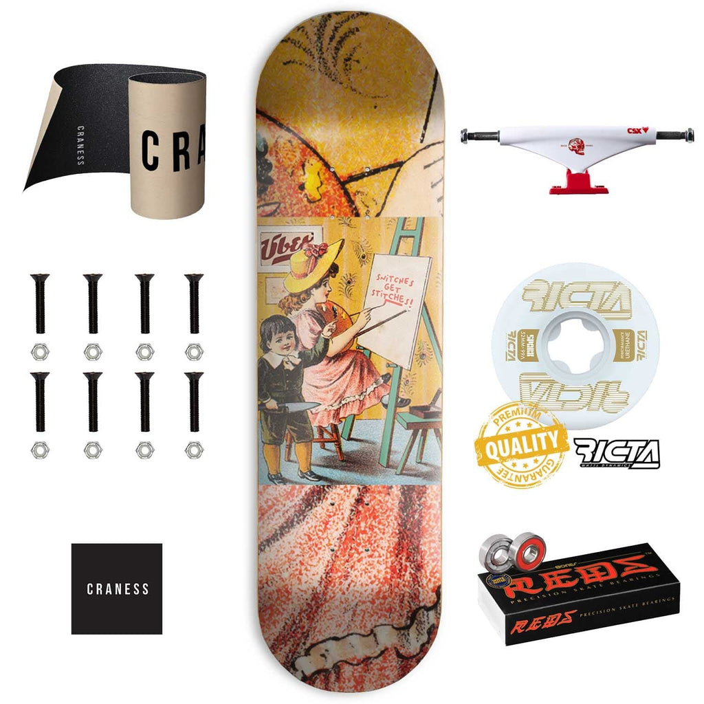 Skate Komplet Pro ÜBER Snitches Green - skateshop Craness