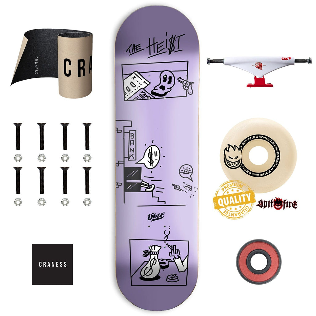 Skate Komplet Pro ÜBER Story The Heist - skateshop Craness