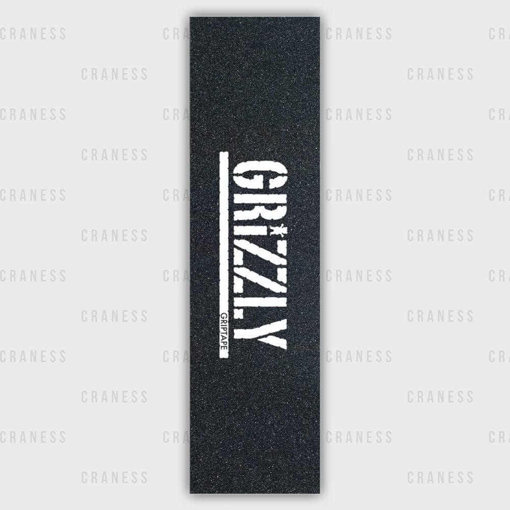Grizzly Griptape Stamp Print White - skateshop Craness