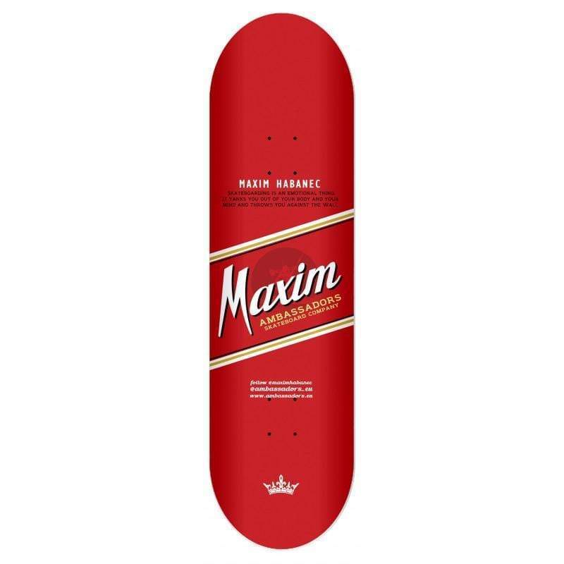 Maxim Habanec Favourite drink - skateshop Craness
