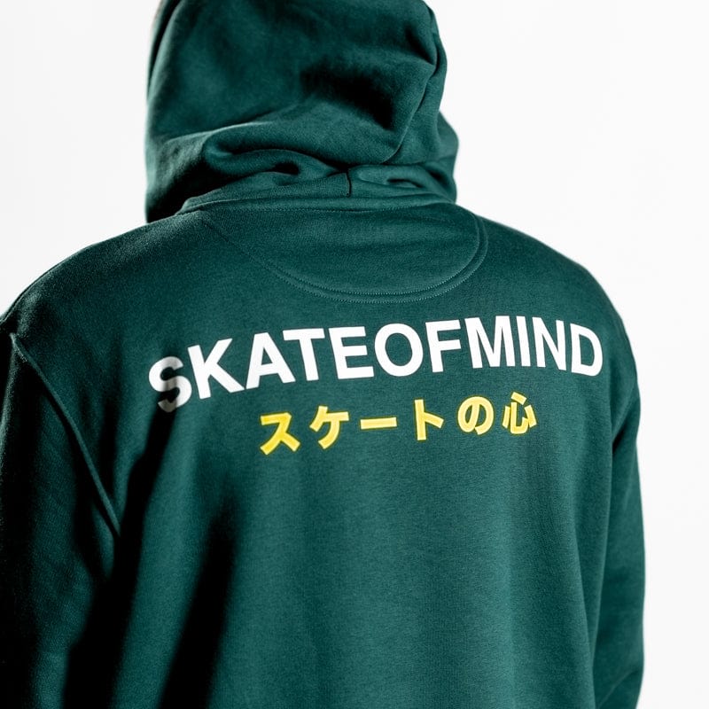 Mikina zelená Skate of Mind "JAPAN" - skateshop Craness