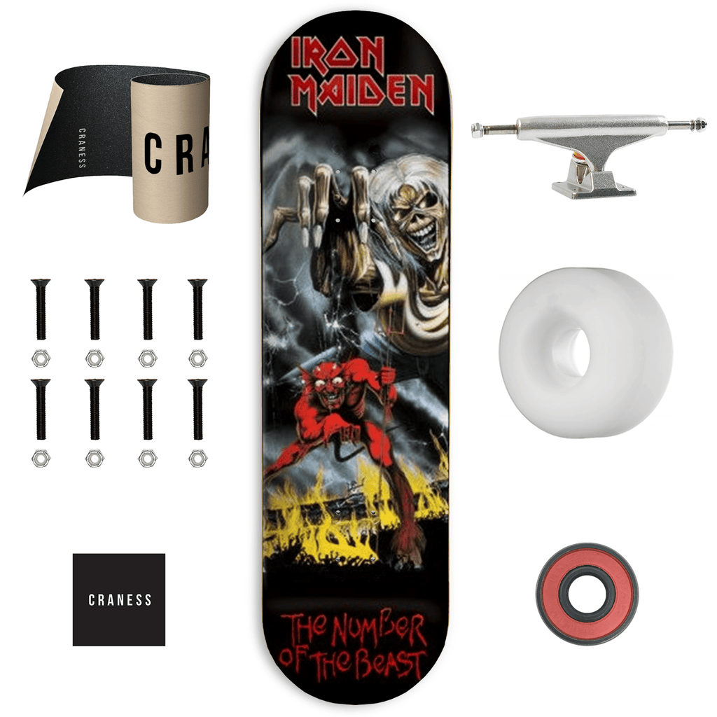 Skate Komplet Am Zero Iron Maiden - The Number Of The Beast - skateshop Craness