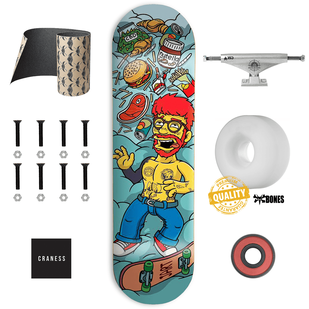 Skate Komplet Pro Adrien Bulard CBD - skateshop Craness