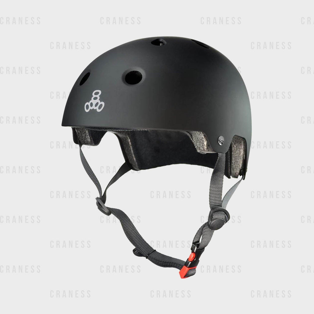 Triple Eight helma Brainsaver EPS All Black Matte - skateshop Craness